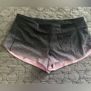 Lululemon speed short size 10